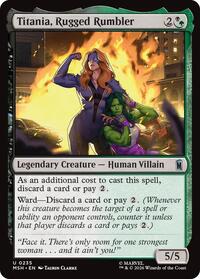 Titania, Rugged Rumbler, Marvel Super Heroes