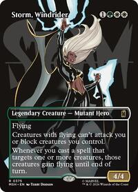 Storm, Windrider (Borderless), Marvel Super Heroes