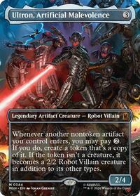 Ultron, Artificial Malevolence (Borderless) (0344), Marvel Super Heroes