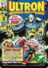 Ultron, Artificial Malevolence (Borderless) (0401), Marvel Super Heroes