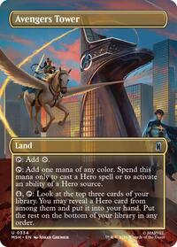 Avengers Tower (Borderless), Marvel Super Heroes
