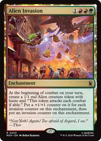 Alien Invasion, Marvel Super Heroes