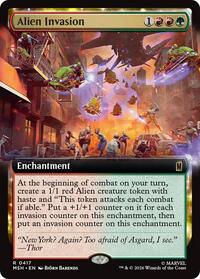 Alien Invasion (Extended Art), Marvel Super Heroes