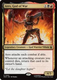 Ares, God of War, Marvel Super Heroes