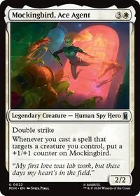 Mockingbird, Ace Agent, Marvel Super Heroes