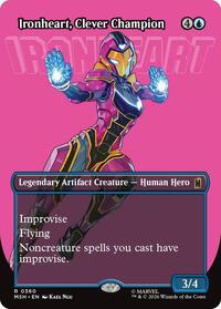 Ironheart, Clever Champion (Borderless), Marvel Super Heroes