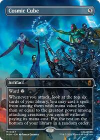 Cosmic Cube (Borderless) (0337), Marvel Super Heroes