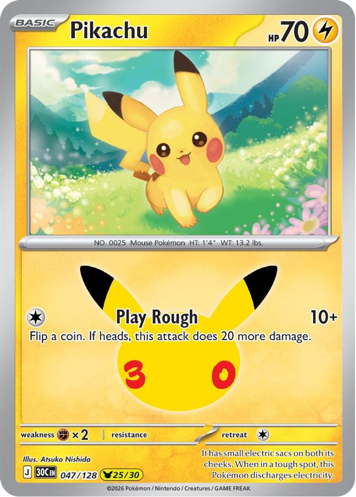 Pikachu - 047/128