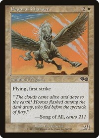 Pegasus Charger, Urza's Saga