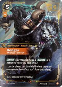 Rengar, Trophy Hunter