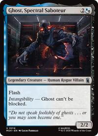 Ghost, Spectral Saboteur, Marvel Super Heroes