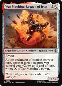 War Machine, Legacy of Iron, Marvel Super Heroes