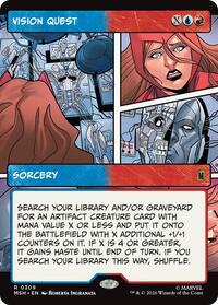 Vision Quest (Borderless), Marvel Super Heroes