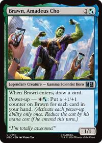 Brawn, Amadeus Cho, Commander: Marvel Super Heroes
