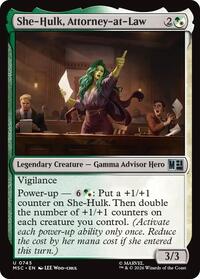 She-Hulk, Attorney-at-Law, Commander: Marvel Super Heroes