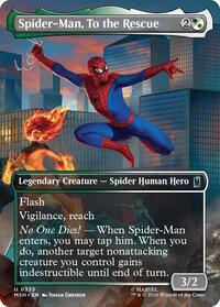 Spider-Man, To the Rescue (Borderless), Marvel Super Heroes