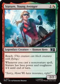Stature, Young Avenger, Commander: Marvel Super Heroes
