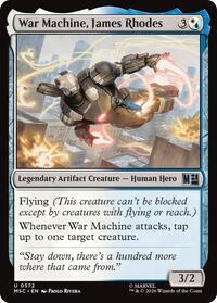 War Machine, James Rhodes, Commander: Marvel Super Heroes