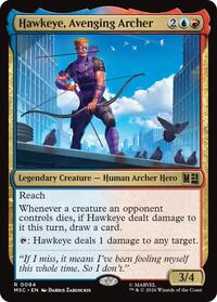 Hawkeye, Avenging Archer, Commander: Marvel Super Heroes