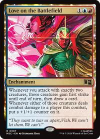 Love on the Battlefield, Commander: Marvel Super Heroes