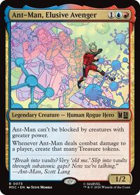 Ant-Man, Elusive Avenger (Surge Foil), Commander: Marvel Super Heroes