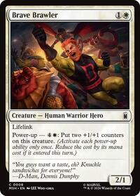 Brave Brawler, Marvel Super Heroes