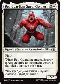 Red Guardian, Super-Soldier, Marvel Super Heroes