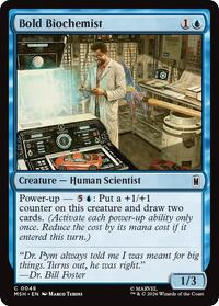 Bold Biochemist, Marvel Super Heroes