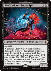 Black Widow, Super Spy, Marvel Super Heroes