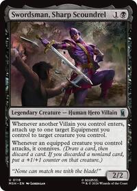 Swordsman, Sharp Scoundrel, Marvel Super Heroes