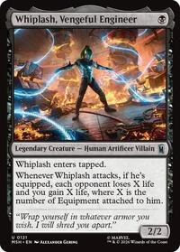 Whiplash, Vengeful Engineer, Marvel Super Heroes