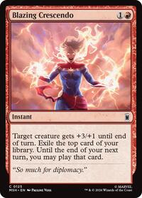 Blazing Crescendo, Marvel Super Heroes