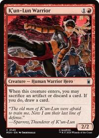K'un-Lun Warrior, Marvel Super Heroes