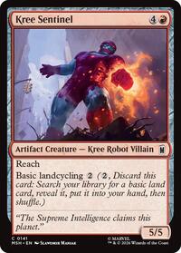 Kree Sentinel, Marvel Super Heroes