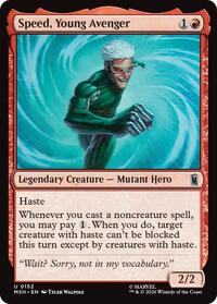Speed, Young Avenger, Marvel Super Heroes