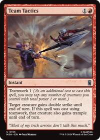 Team Tactics, Marvel Super Heroes