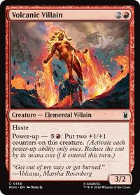 Volcanic Villain, Marvel Super Heroes