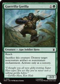 Guerrilla Gorilla, Marvel Super Heroes
