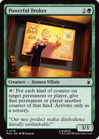 Powerful Broker, Marvel Super Heroes