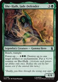 She-Hulk, Jade Defender, Marvel Super Heroes