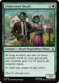 Undercover Skrull, Marvel Super Heroes