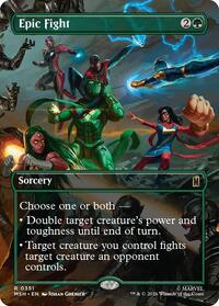Epic Fight (Borderless), Marvel Super Heroes