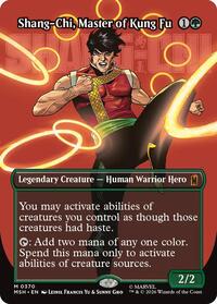 Shang-Chi, Master of Kung Fu (Borderless) (0370), Marvel Super Heroes
