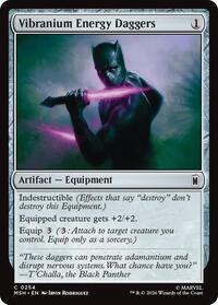 Vibranium Energy Daggers, Marvel Super Heroes
