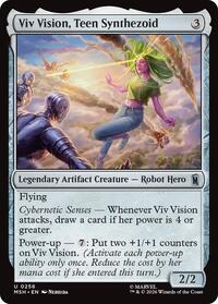 Viv Vision, Teen Synthezoid, Marvel Super Heroes