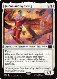 Falcon and Redwing, Commander: Marvel Super Heroes