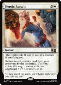 Heroic Return, Commander: Marvel Super Heroes