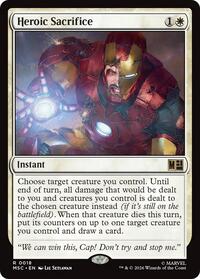 Heroic Sacrifice, Commander: Marvel Super Heroes