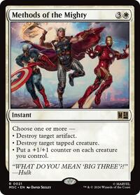 Methods of the Mighty, Commander: Marvel Super Heroes