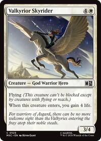 Valkyrior Skyrider, Commander: Marvel Super Heroes